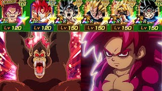 NO ITEM RUN AGAINST GREAT APE KID GOHAN WITH MINI SUPER SAIYAN 4 GOKU! Dragon ball z Dokkan battle screenshot 5