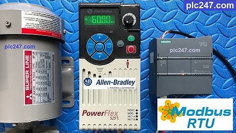 S7-1200 "Modbus RTU" PowerFlex525 VFD