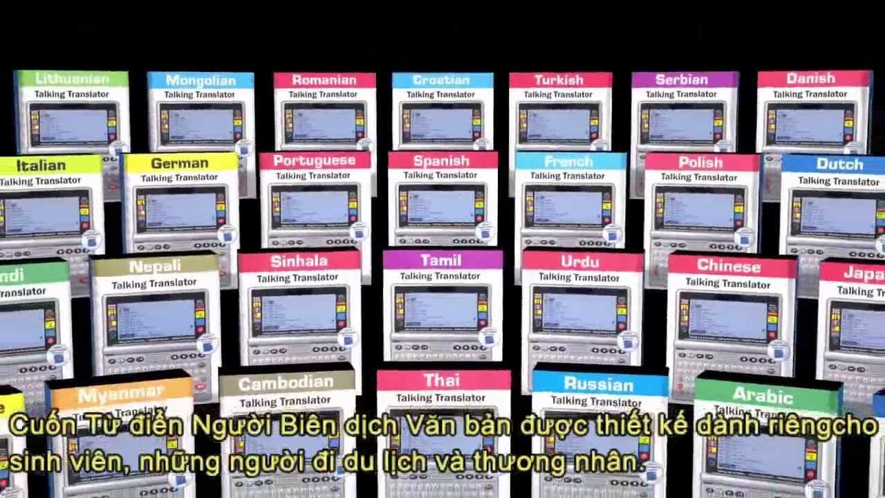 Vietnamese English electronic translator pocket... - youtube