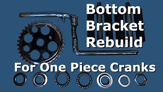 Schwinn Crankset Replacement - Bottom Bracket Service for One Piece Cranks