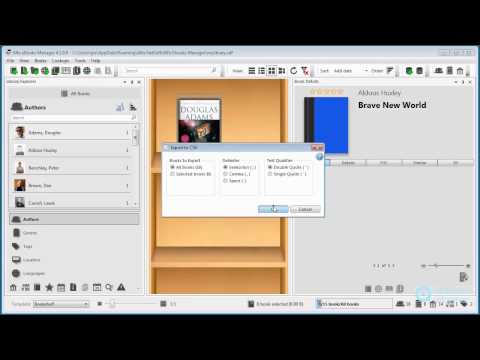 A quick look at Alfa Ebooks Manager