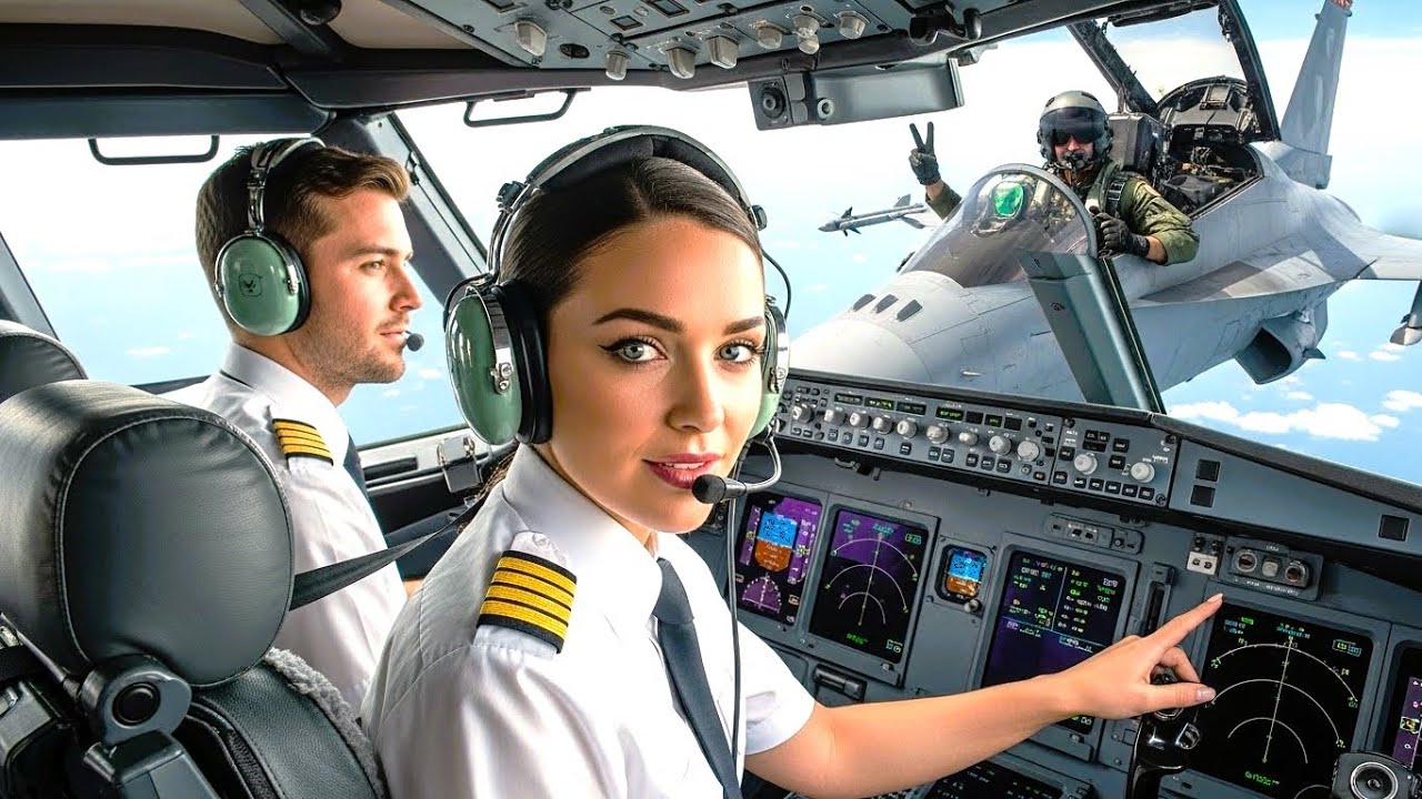 185 Passengers Were Panicking — Until Fighter Jets Revealed Their Pilot’s Top-Gun Secret
