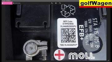 VCDS-VAG Battery coding set
