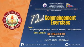 72nd ETTMNIHS Commencement Exercises
