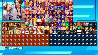 My MUGEN Roster (10/12/14)