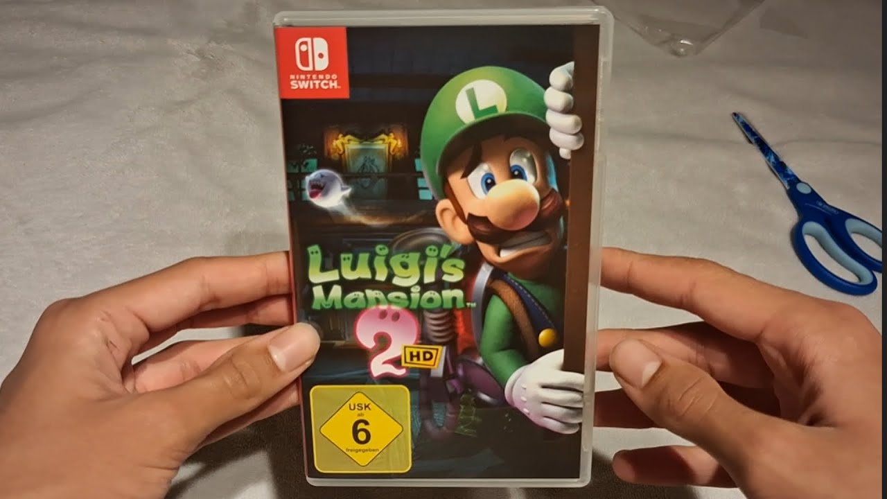 Luigis mansion 2 Unboxing + Gameplay no commentary 2025 Halloween special 🎃