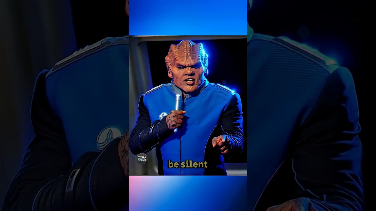The Orville Crew Surprised by Bortus’ Hidden Singing Skill!".  😮 👽 🎶.  