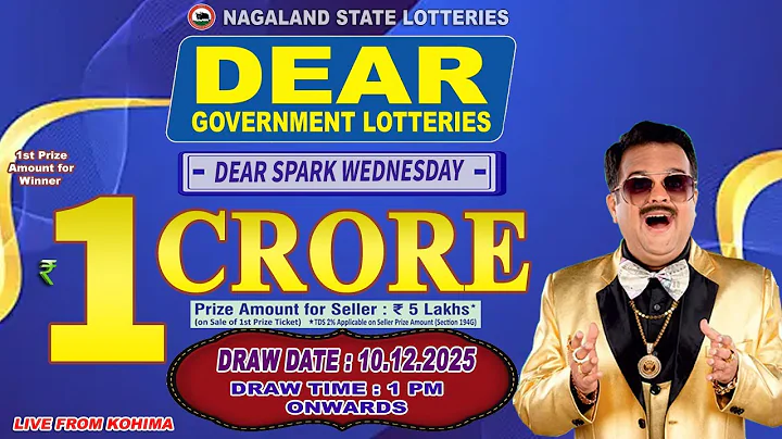 LOTTERY LIVE DEAR 1 PM 10.12.2025 NAGALAND STATE LOTTERY LIVE DEAR LOTTERY LIVE LOTTERY SAMBAD LIVE