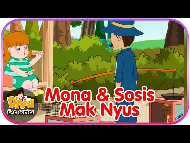 Mona dan Sosis Mak Nyus | Video Lucu Diva the series | Diva The Series Official class=