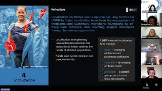 Reflections Webinar: HDP Nexus Approaches in Conflict and Disaster Settings