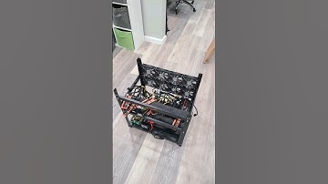 Time to Breakdown GPU Mining Rig for our Giveaway Winner! #Shorts #cryptomining #gpumining