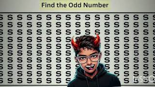 Find The Odd Number