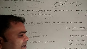 Error#Fault#Failure#Consequences of Distributed systems