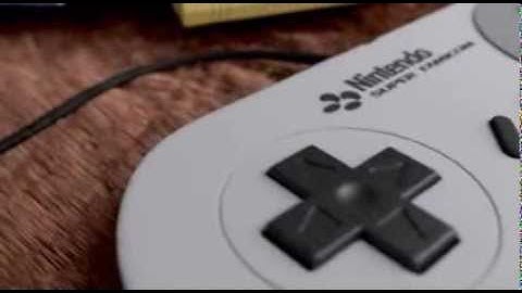Nintendo Gamepad Video [Blender]