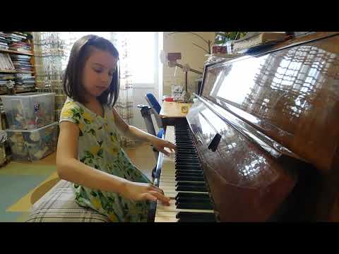 Марианна Лемешкина, 8 лет. Ф.Кулау, Сонатина до мажор, Op.20, No.1