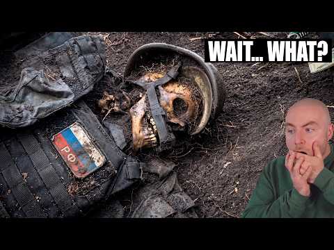 Ukrainian Soldiers Discover What Was Left Behind in Russian Positions