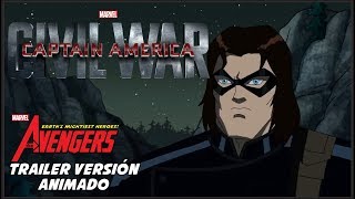 Capitán América: Civil War - Trailer Versión Animado en Español Latino HD