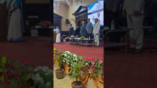University of Lucknow Kulgeet at the two day ICSSR National Seminar on SDG's.