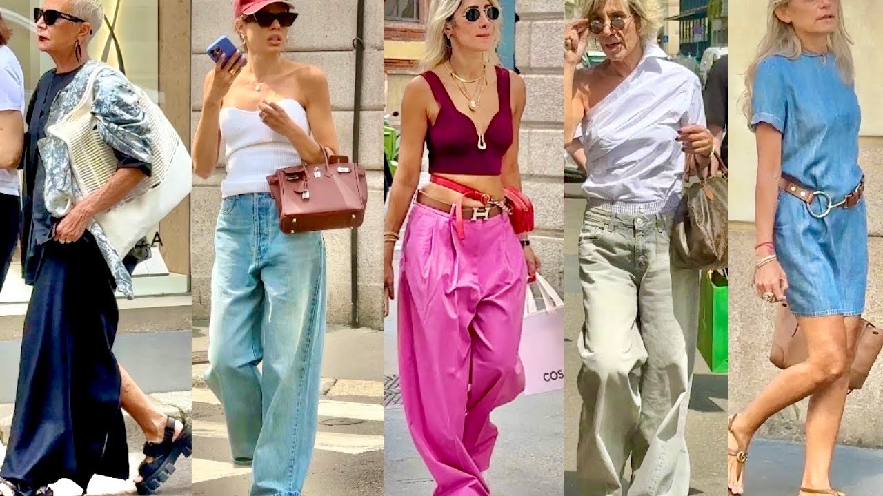 AUGUST 2025 🇮🇹 COOL OUTFITS TO WEAR THIS SUMMER • MILAN SHOPPING VLOG• STREET FASHION #vanityfair 