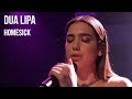 Dua Lipa - Homesick (Live at Later… with Jools Holland 2017)