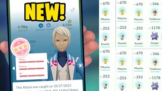 I CLAIMED NEW HUNDO POKEMON! 