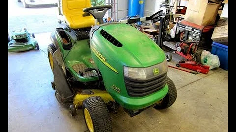 An Often Overlooked John Deere Lawn Tractor Grease Fitting