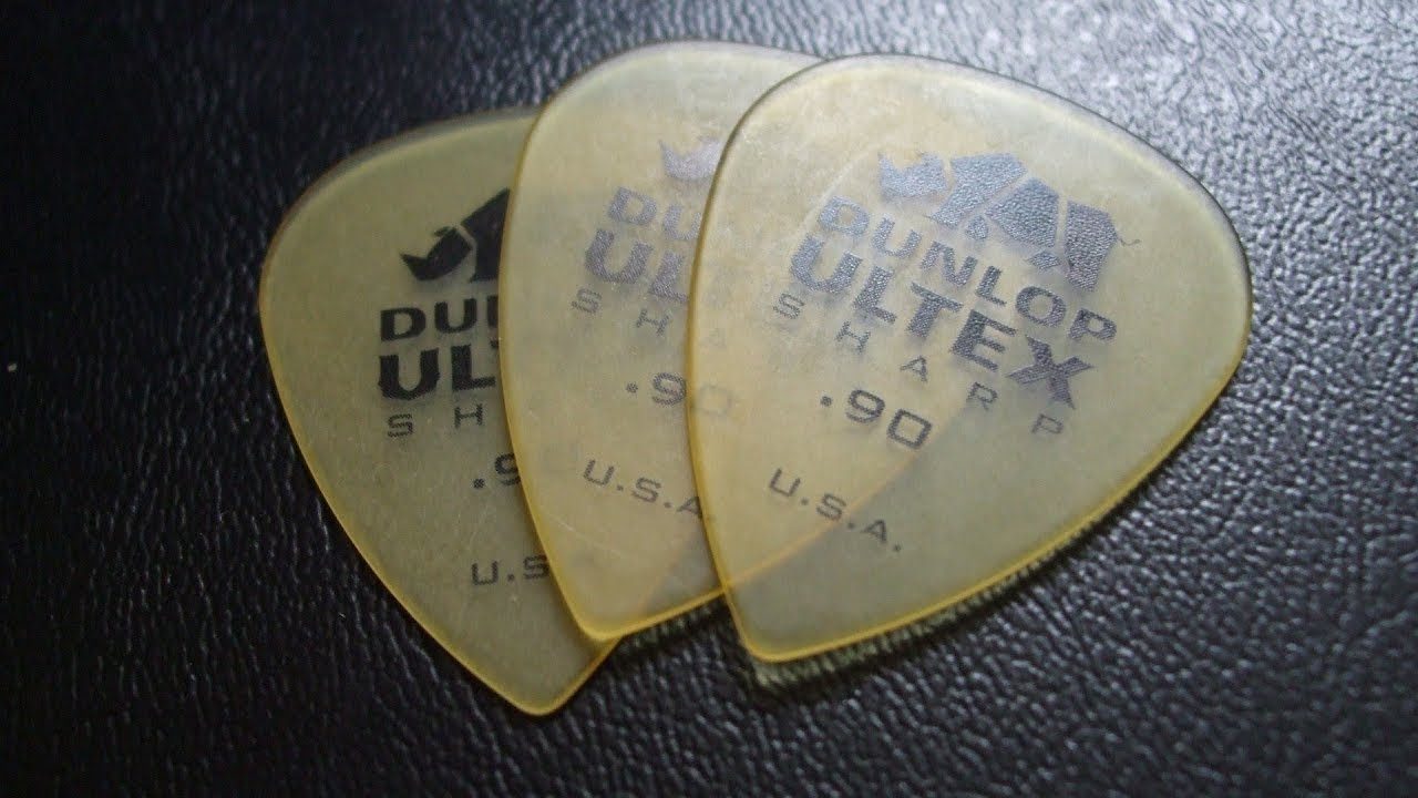 Dunlop Guitar Picks Ultex Sharp 12 Picks .73mm Medium 433P.73 - Foto 12