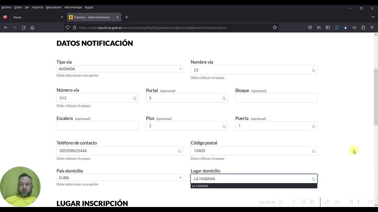 ¿Como solicitar al Registro Central de Madrid, nuestra inscripción de nacimiento de forma Online?