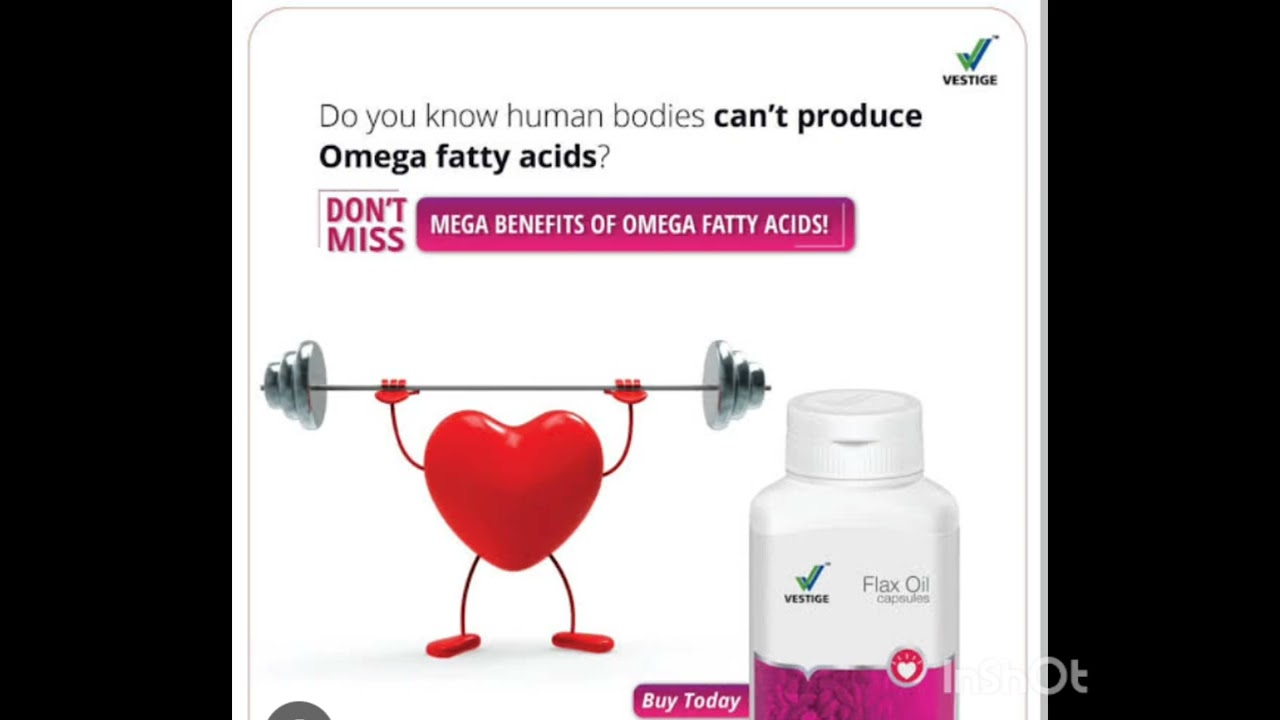 VESTIGE FLAX OIL BENEFITS✨✨ 