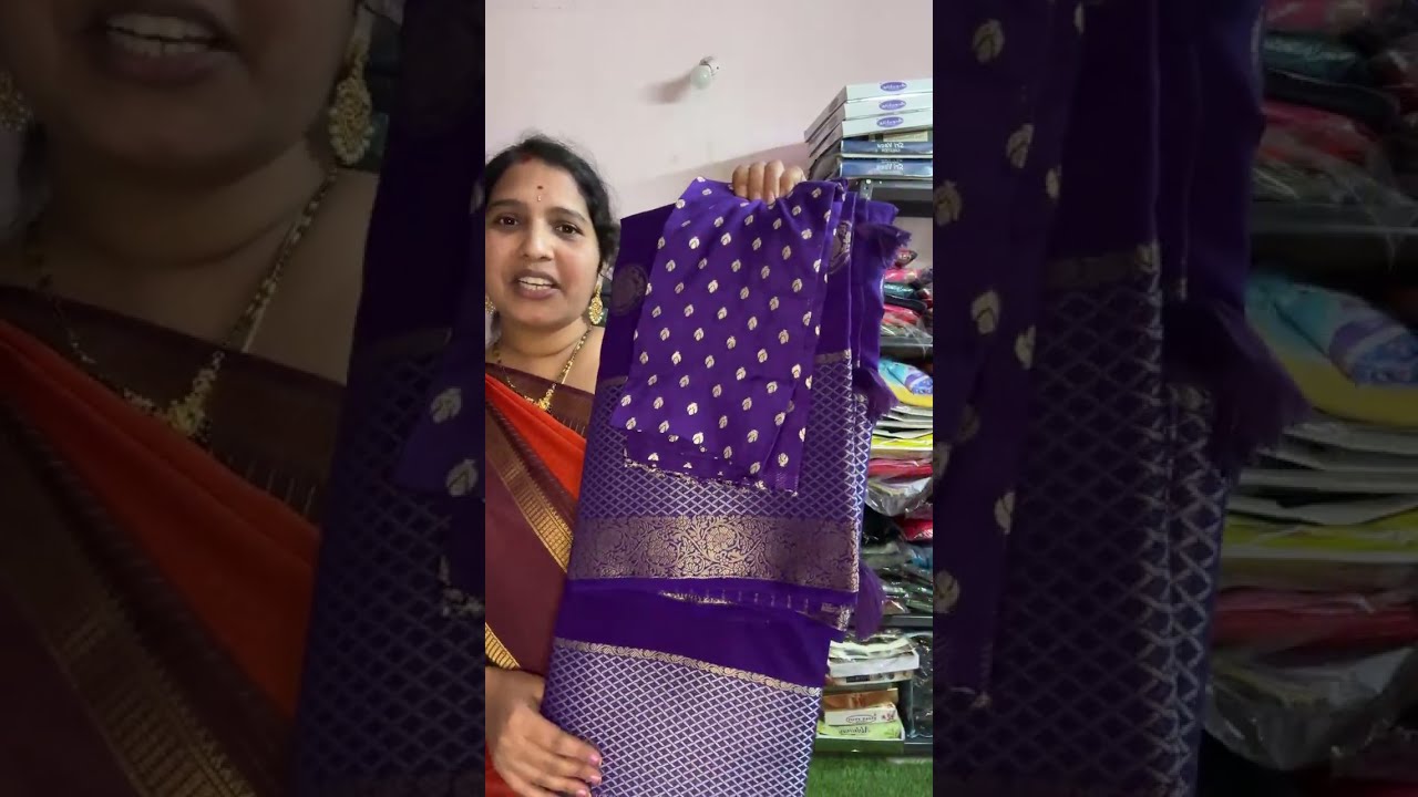 Raw mango sarees&mangalagiri sarees&bandini sarees📞9542294638