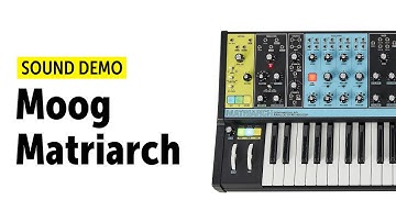 Moog Matriarch Sound Demo (no talking)