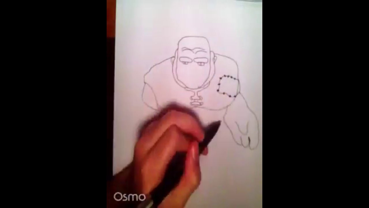Clash of clans giant! Drawing