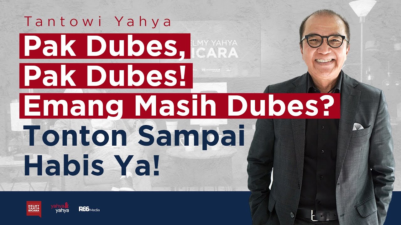 Tantowi Yahya - PaK Dubes, Pak Dubes! Emang Masih Dubes? Tonton Sampai Habis Ya | Helmy Yahya Bicara
