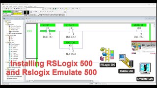 Install Rslogix 500 Light with Rslogix Emulate 500