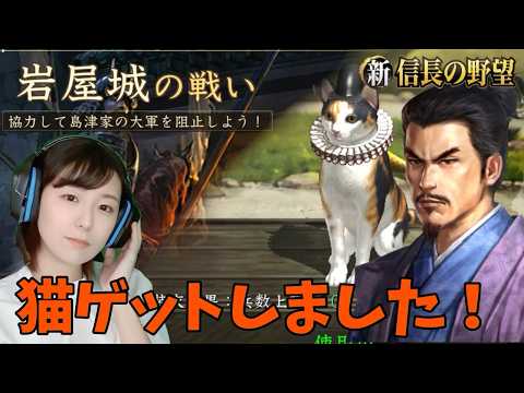 【新信長の野望】岩屋城の戦い攻略と相棒「三毛猫」の活用術