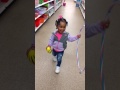 Madison Hula hoops in the store