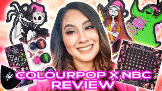 ColourPop x Nightmare Before Christmas Make Up Review