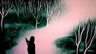 Vignette de la vidéo "Баллада о Берене и Лютиэн (Хелависа) песочная анимация Sand Art"