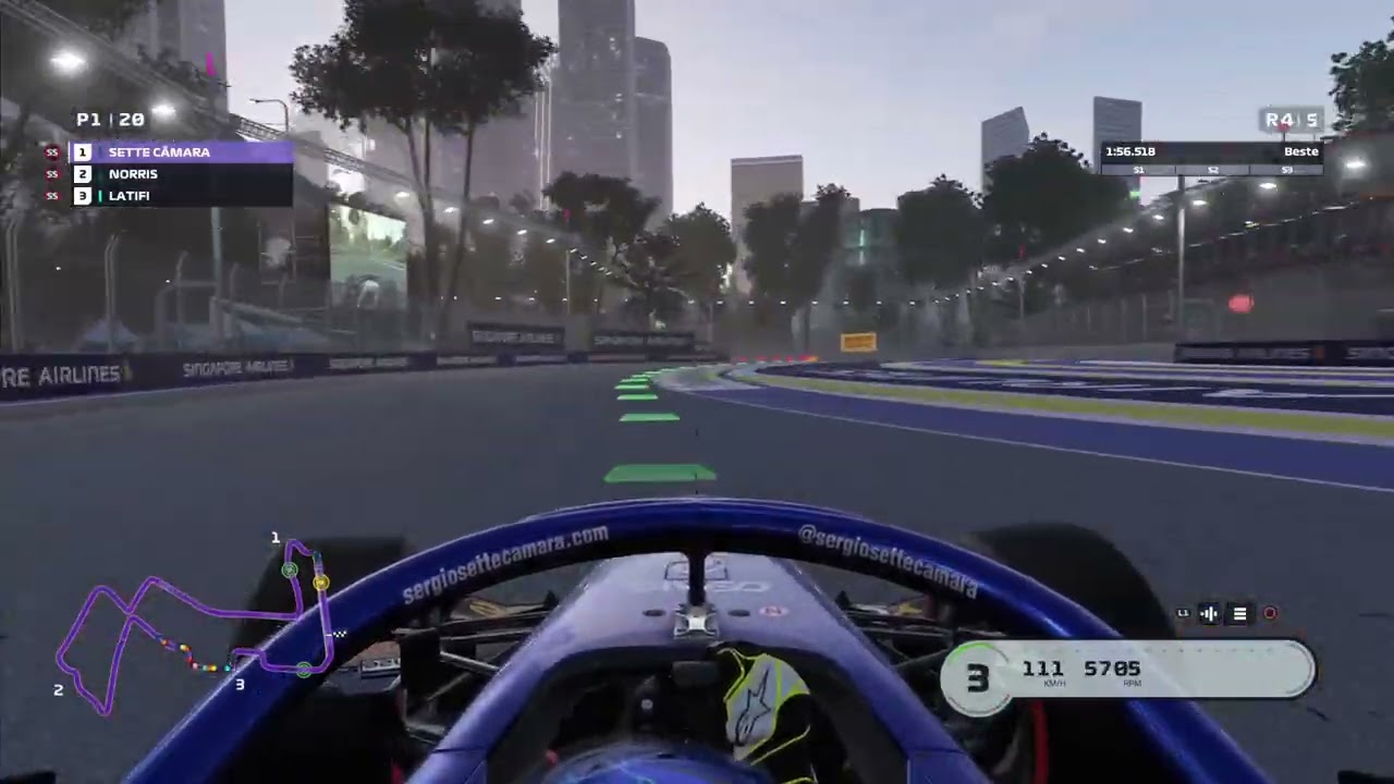 F1 2019 Welttour Runde 5 Singapur