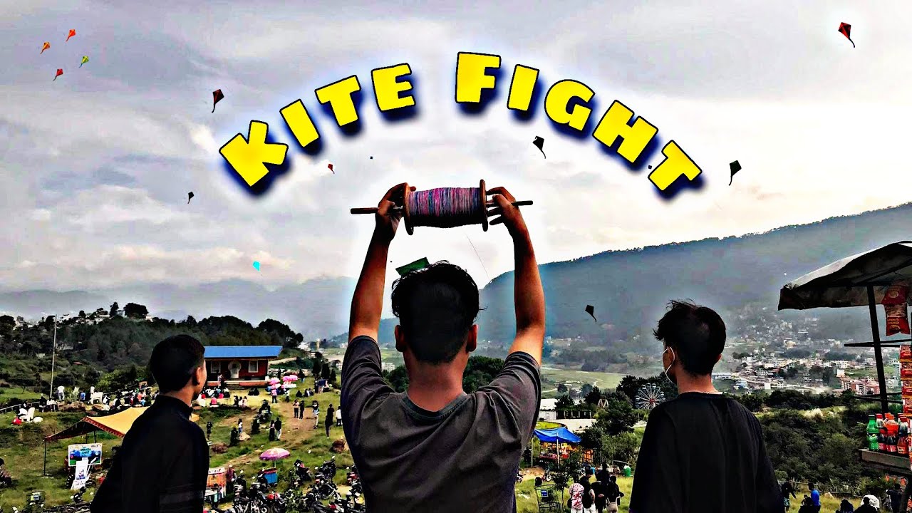 Kite Fighting At Chobhar Changa Judaudai Dashain Special Kite Fighting At Chobhar Changa Judaudai Dashain Special