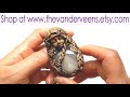 (Part 3)How to make goddess jewelry with polymer clay
