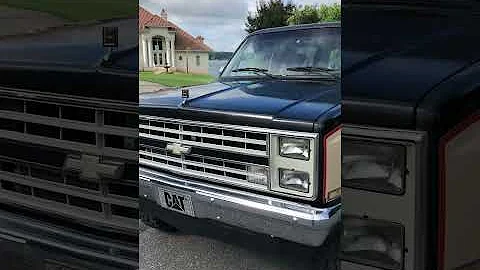 1987 BLAZER WALK AROUND