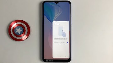 One-handed mode on vivo Y21 Android 11