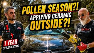 POLLEN SEASON HOW TO Apply Diy Detail Spray One Year ceramic outside