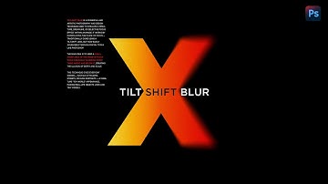 Tilt Shift Blur in Adobe Photoshop | Use of Tilt Shift Blur | Blur Gallery | Photoshop Tutorial