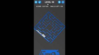 Ball Maze Rotate 3D game video: dark theme screenshot 4