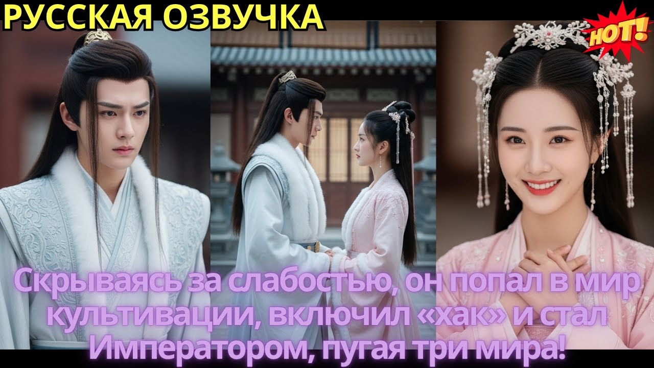Скрываясь за слабостью, он попал в мир культивации, включил «хак» и стал Императором, пугая три мира