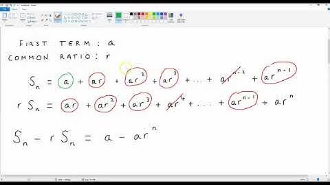How to Find the General Term for the Sum of the first 