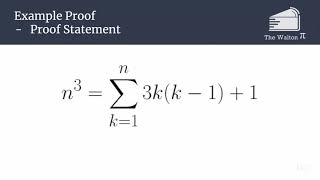 Inductive Proof Example 5 - Sum of 3k(k-1)+1