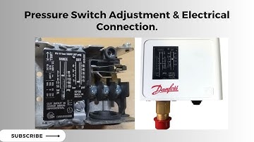 Danfoss pressure Switch KP35 Pressure Setting & Electrical Connection.#pressureswitch  #danfoss